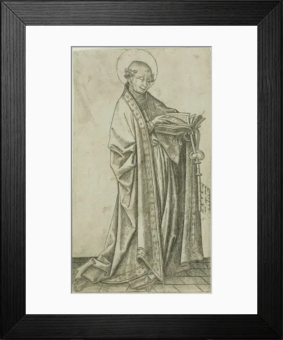 Framed Print : St. Peter, n.d. Creator: Master ES Framed Print : St. Peter, n.d. Creator: Master ES