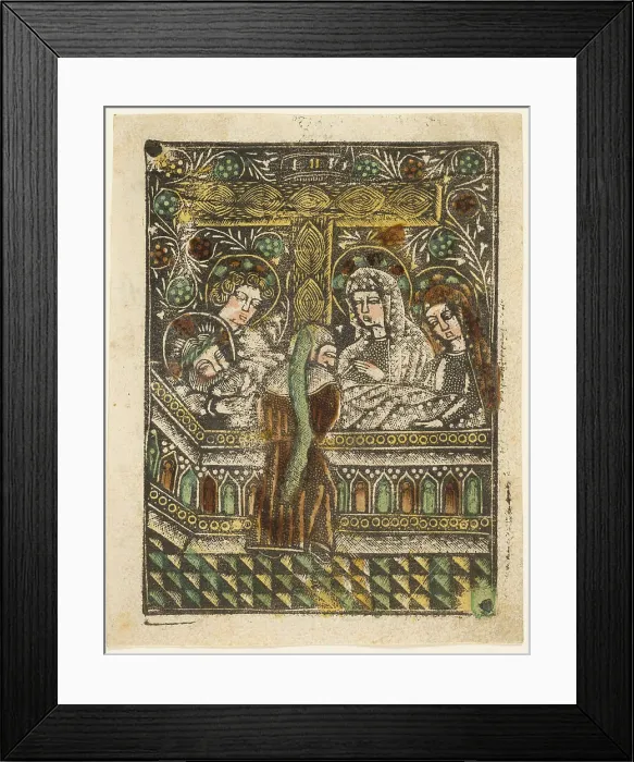 Framed Print : The Deposition, 1460-65. Creator: Unknown Framed Print : The Deposition, 1460-65. Creator: Unknown