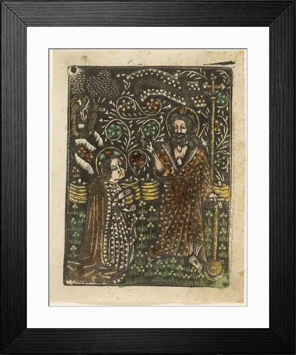 Framed Print : Noli me Tangere, 1460-65. Creator: Unknown Framed Print : Noli me Tangere, 1460-65. Creator: Unknown