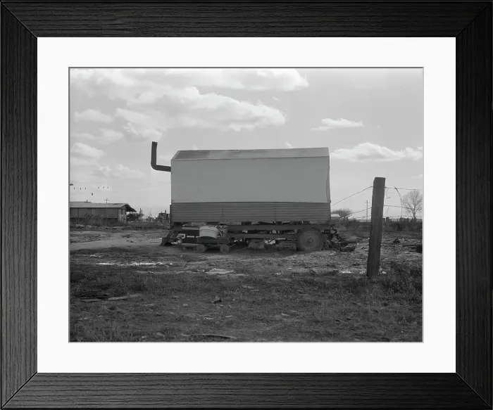 Framed Print : Dust bowl refugees living in camps in California, 1936. Creator: Dorothea Lange Framed Print : Dust bowl refugees living in camps in California, 1936. Creator: Dorothea Lange