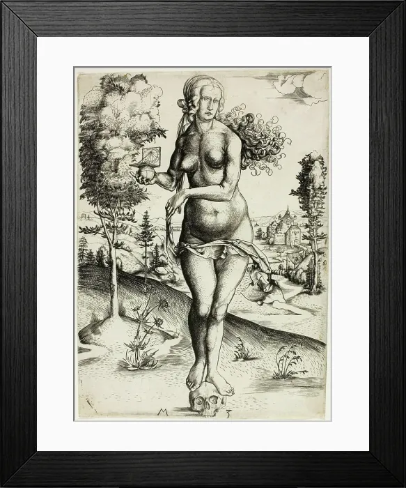 Framed Print : Memento Mori, 1500 / 02. Creator: Master MZ Framed Print : Memento Mori, 1500 / 02. Creator: Master MZ