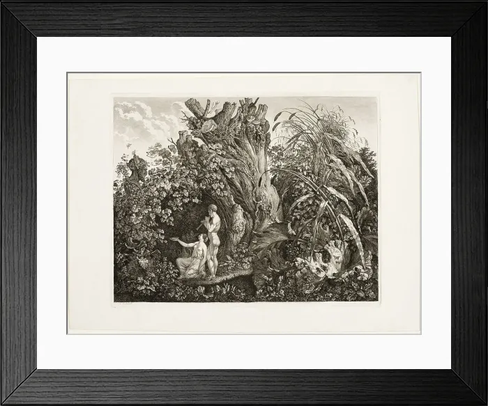 Framed Print : The Sacrifice of Pan, 1808 / 15. Creator: Carl Wilhelm Kolbe the elder Framed Print : The Sacrifice of Pan, 1808 / 15. Creator: Carl Wilhelm Kolbe the elder