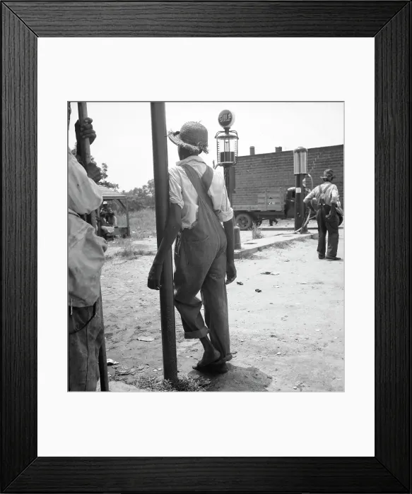 Framed Print : Peach pickers, Muscella, Georgia, 1936. Creator: Dorothea Lange Framed Print : Peach pickers, Muscella, Georgia, 1936. Creator: Dorothea Lange