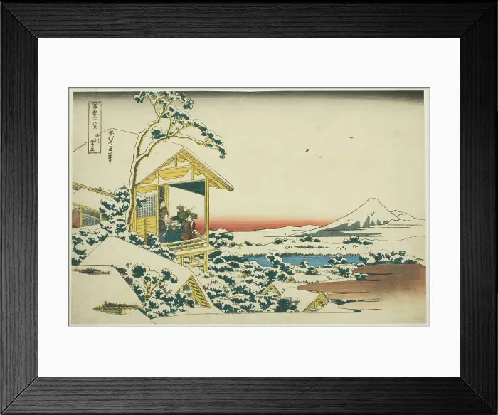 Framed Print : Snowy Morning from Koishikawa (Koishikawa yuki no ashita), from the series Thirty... c. 1830 / 33. Creator: Hokusai. Snowy Morning from Koishikawa (Koishikawa yuki no ashita), from the series Thirty... c. 1830 / 33. Creator: Hokusai Framed Print : Snowy Morning from Koishikawa (Koishikawa yuki no ashita), from the series Thirty... c. 1830 / 33. Creator: Hokusai. Snowy Morning from Koishikawa (Koishikawa yuki no ashita), from the series Thirty... c. 1830 / 33. Creator: Hokusai