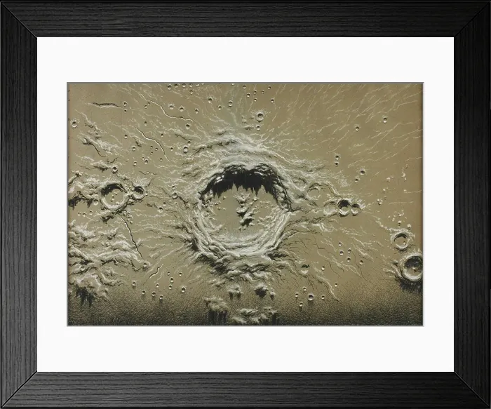 Framed Print : Copernicus, 1867. Creator: James Nasmyth Framed Print : Copernicus, 1867. Creator: James Nasmyth