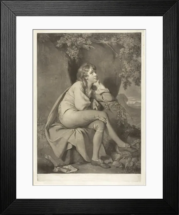 Framed Print : Edwin, 1778. Creator: John Raphael Smith Framed Print : Edwin, 1778. Creator: John Raphael Smith