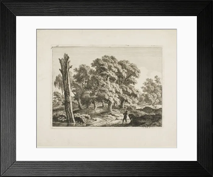 Framed Print : Landscape, n.d. Creator: Carl Wilhelm Kolbe the elder Framed Print : Landscape, n.d. Creator: Carl Wilhelm Kolbe the elder