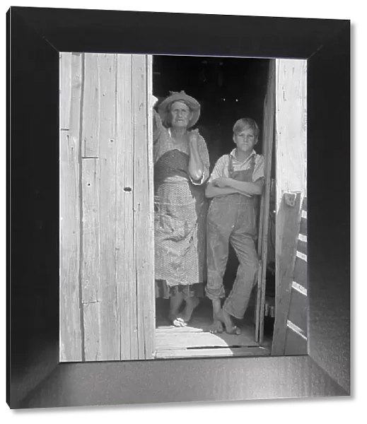[Untitled]: Woman and boy, 1935. Creator: Dorothea Lange