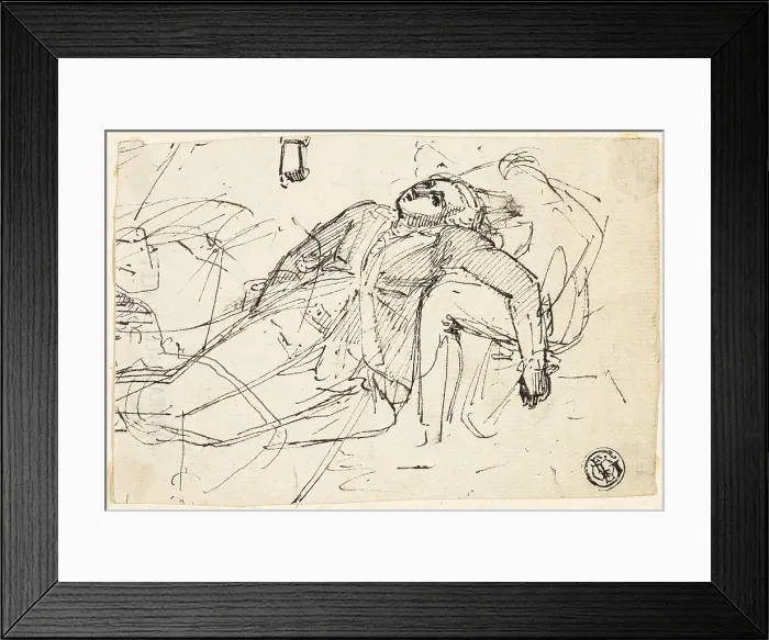 Framed Print : The Death of General Wolfe, n.d. Creator: Benjamin West Framed Print : The Death of General Wolfe, n.d. Creator: Benjamin West
