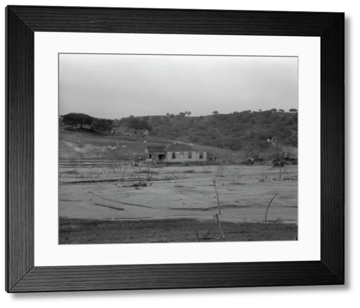 Framed Print : Soil erosion at Arroyo Grande, California, 1936. Creator: Dorothea Lange Framed Print : Soil erosion at Arroyo Grande, California, 1936. Creator: Dorothea Lange