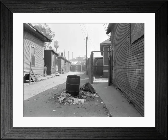 Framed Print : Mexican quarter of Los Angeles, one quarter mile from City Hall, California, 1936. Creator: Dorothea Lange Framed Print : Mexican quarter of Los Angeles, one quarter mile from City Hall, California, 1936. Creator: Dorothea Lange