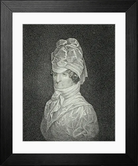 Framed Print : The Late Mrs. Morris, 1828. Creator: David Claypoole Johnston Framed Print : The Late Mrs. Morris, 1828. Creator: David Claypoole Johnston