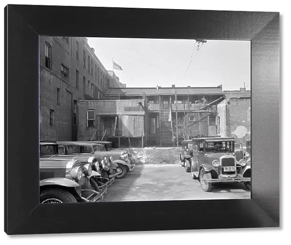 Mexican quarter of Los Angeles, California, 1936. Creator: Dorothea Lange