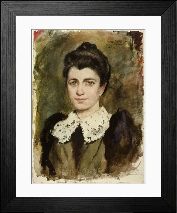 Framed Print : Caroline D. Wade, n.d. Creator: Frederick Warren Freer Framed Print : Caroline D. Wade, n.d. Creator: Frederick Warren Freer