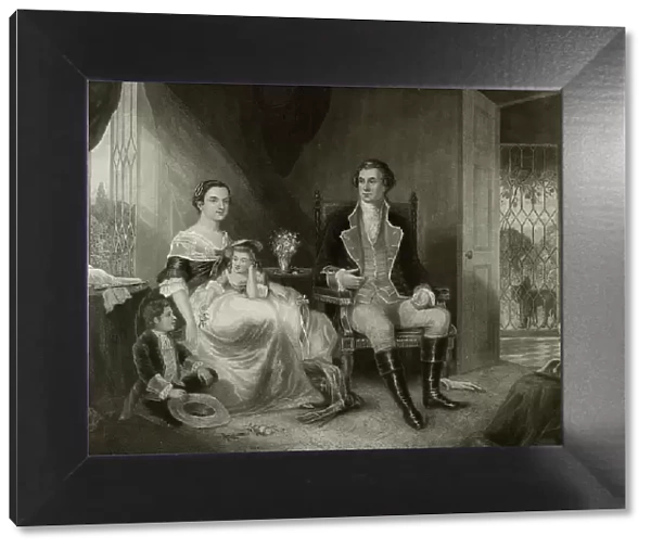 The Courtship of Washington, 1860. Creator: JC McRae