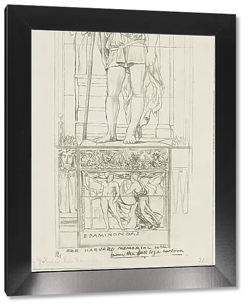 Study for a Stained Glass Window, c.1875. Creator: John La Farge