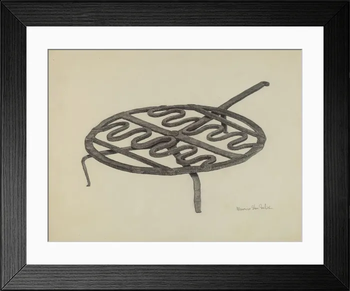 Framed Print : Gridiron, c. 1939. Creator: Maurice Van Felix Framed Print : Gridiron, c. 1939. Creator: Maurice Van Felix