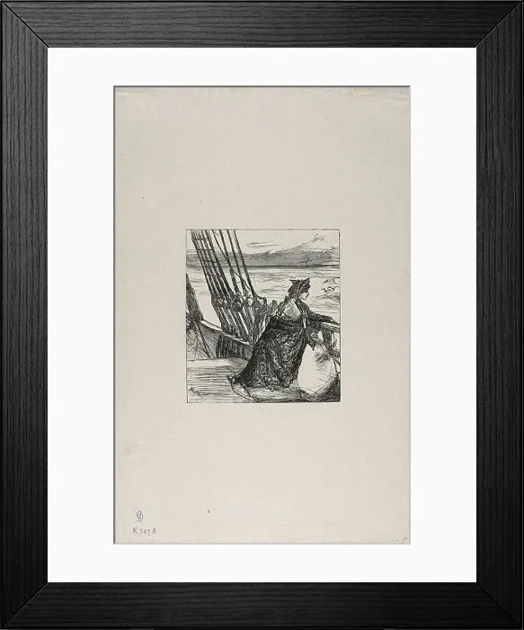 Framed Print : The Major's Daughter, 1862. Creator: Joseph Swain Framed Print : The Major's Daughter, 1862. Creator: Joseph Swain