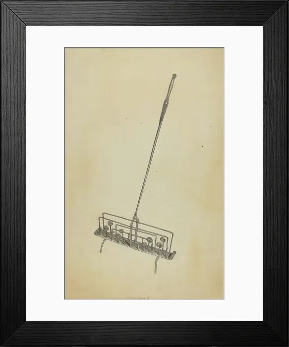 Framed Print : Toast Rack, c. 1938. Creator: Bernard Westmacott Framed Print : Toast Rack, c. 1938. Creator: Bernard Westmacott