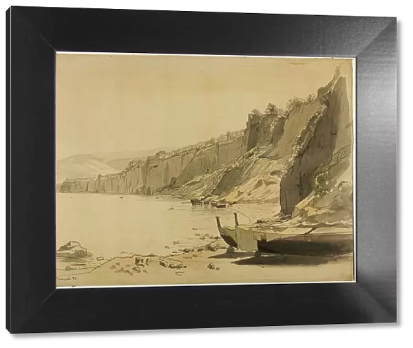 Coast of Sorrento, 1858. Creator: William Stanley Haseltine