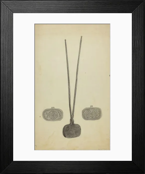 Framed Print : Wafer Irons, 1935 / 1942. Creator: Bernard Westmacott Framed Print : Wafer Irons, 1935 / 1942. Creator: Bernard Westmacott