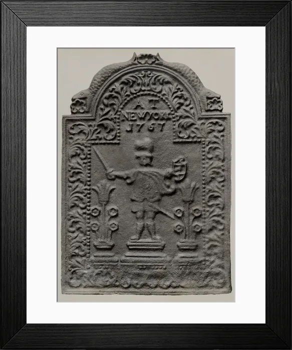 Framed Print : Fireback, c. 1942. Creator: Charles Von Urban Framed Print : Fireback, c. 1942. Creator: Charles Von Urban