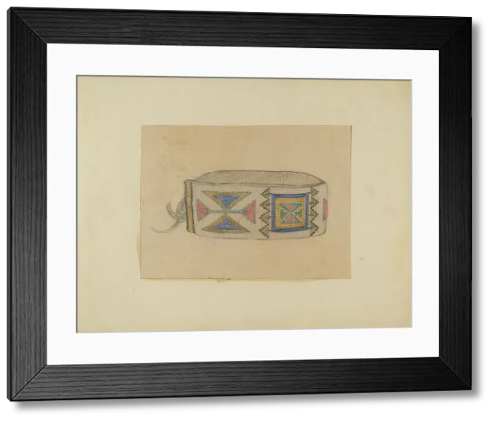 Framed Print : Armband, 1935 / 1942. Creator: George B. Wally Framed Print : Armband, 1935 / 1942. Creator: George B. Wally