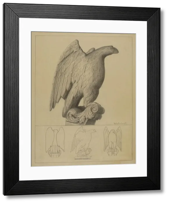 Framed Print : Eagle, 1935 / 1942. Creator: Bernard Westmacott Framed Print : Eagle, 1935 / 1942. Creator: Bernard Westmacott