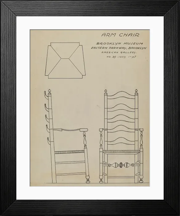 Framed Print : Armchair, c. 1937. Creator: Frank Wenger Framed Print : Armchair, c. 1937. Creator: Frank Wenger