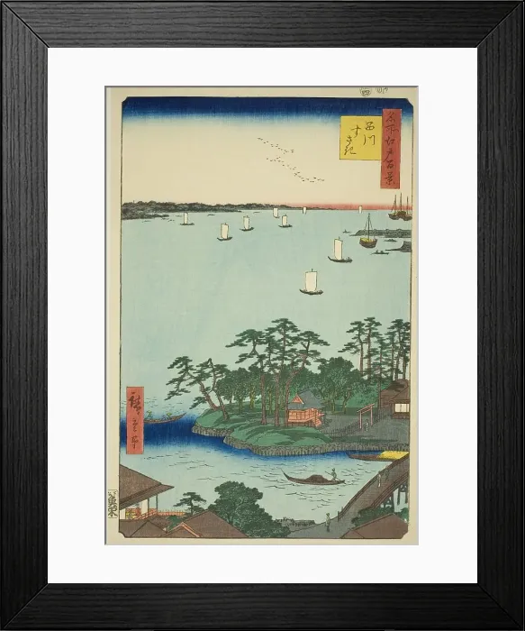 Framed Print : Shinagawa Susaki (Shinagawa Susaki), from the series One Hundred Famous Views... 1856. Creator: Ando Hiroshige. Shinagawa Susaki (Shinagawa Susaki), from the series One Hundred Famous Views... 1856. Creator: Ando Hiroshige Framed Print : Shinagawa Susaki (Shinagawa Susaki), from the series One Hundred Famous Views... 1856. Creator: Ando Hiroshige. Shinagawa Susaki (Shinagawa Susaki), from the series One Hundred Famous Views... 1856. Creator: Ando Hiroshige