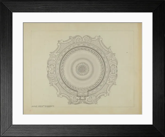 Framed Print : Silver Teapot, c. 1937. Creator: Hans Westendorff Framed Print : Silver Teapot, c. 1937. Creator: Hans Westendorff