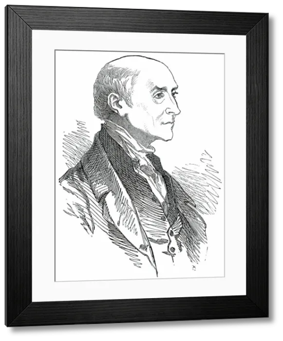 Framed Print : The late Rev. W. Lisle Bowles, 1850. Creator: Unknown Framed Print : The late Rev. W. Lisle Bowles, 1850. Creator: Unknown