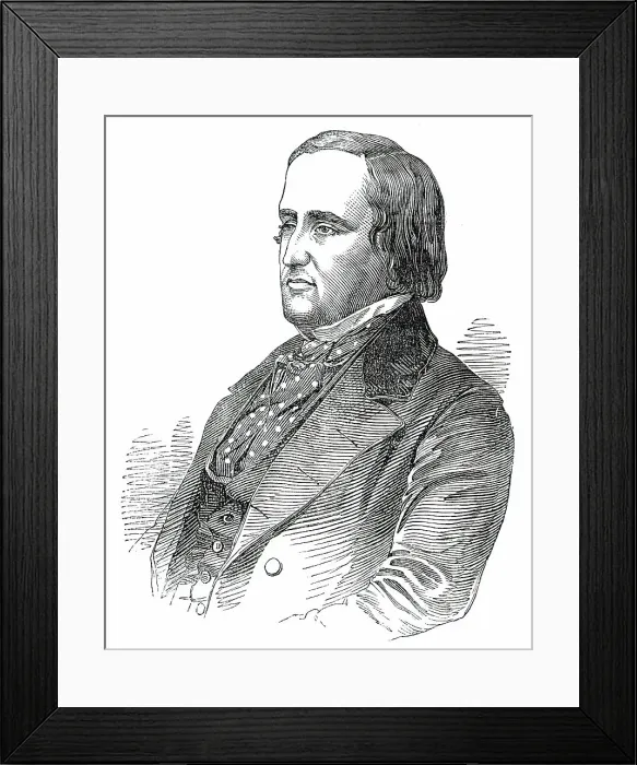 Framed Print : W. Keogh, Esq. M.P. for Athlone, 1850. Creator: Unknown Framed Print : W. Keogh, Esq. M.P. for Athlone, 1850. Creator: Unknown