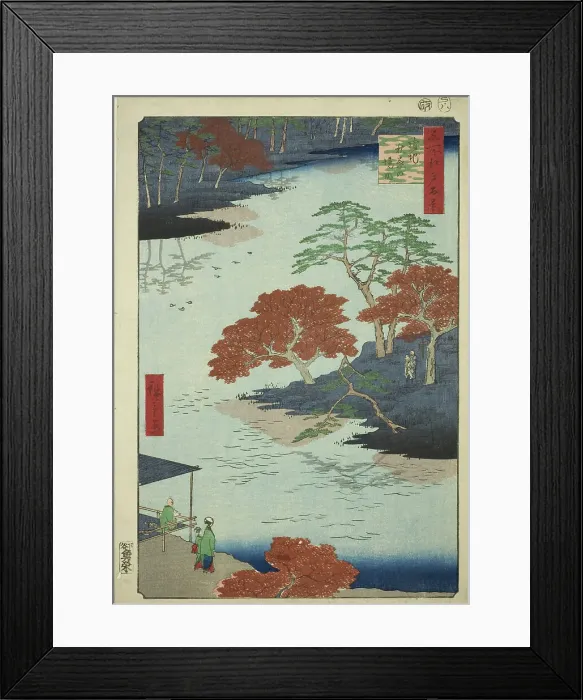 Framed Print : Precints of the Akiba Shrine, Ukeji (Ukeji Akiba no keidai), from the series One Hundred... 1857. Creator: Ando Hiroshige. Precints of the Akiba Shrine, Ukeji (Ukeji Akiba no keidai), from the series One Hundred... 1857 Framed Print : Precints of the Akiba Shrine, Ukeji (Ukeji Akiba no keidai), from the series One Hundred... 1857. Creator: Ando Hiroshige. Precints of the Akiba Shrine, Ukeji (Ukeji Akiba no keidai), from the series One Hundred... 1857