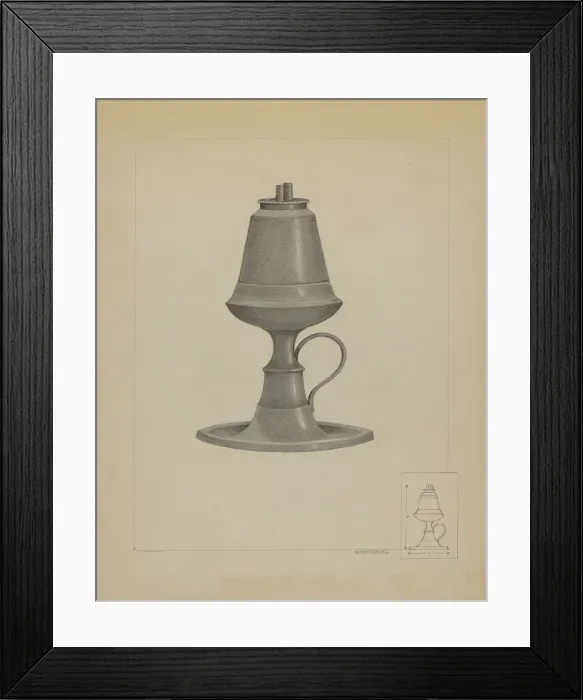 Framed Print : Lamp, c. 1936. Creator: A. Zaidenberg Framed Print : Lamp, c. 1936. Creator: A. Zaidenberg