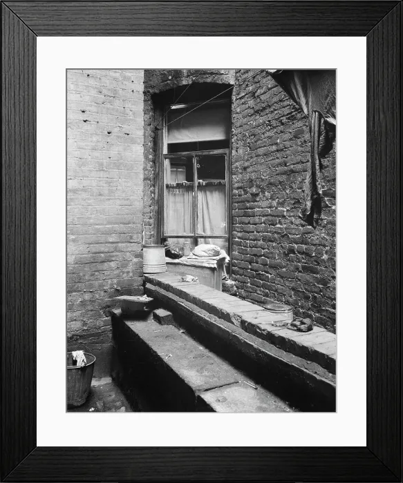 Framed Print : Tenement dwelling of Mr. and Mrs. Jacob Solomon, 133 Aveue D, New York City, 1936. Creator: Dorothea Lange Framed Print : Tenement dwelling of Mr. and Mrs. Jacob Solomon, 133 Aveue D, New York City, 1936. Creator: Dorothea Lange