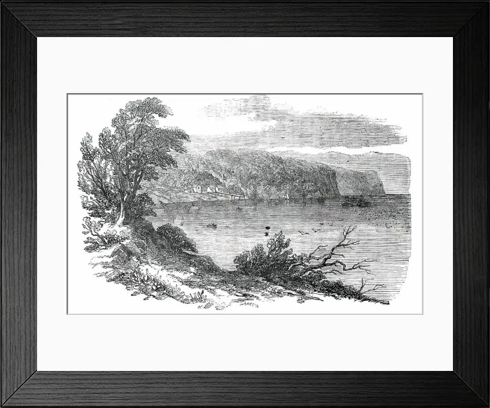 Framed Print : Mica Bay, on Lake Superior, 1850. Creator: Unknown Framed Print : Mica Bay, on Lake Superior, 1850. Creator: Unknown