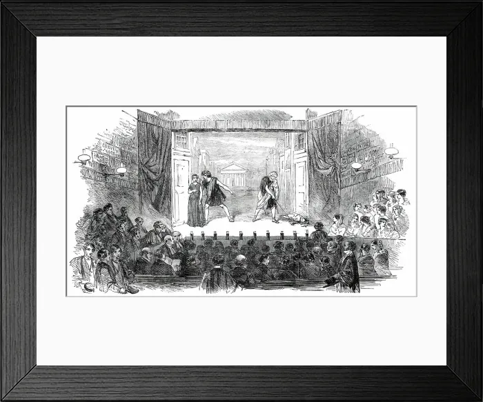 Framed Print : Westminster Play - Scene from the Andria of Terence, 1850. Creator: Unknown. Westminster Play - Scene from the Andria of Terence, 1850. Creator: Unknown Framed Print : Westminster Play - Scene from the Andria of Terence, 1850. Creator: Unknown. Westminster Play - Scene from the Andria of Terence, 1850. Creator: Unknown