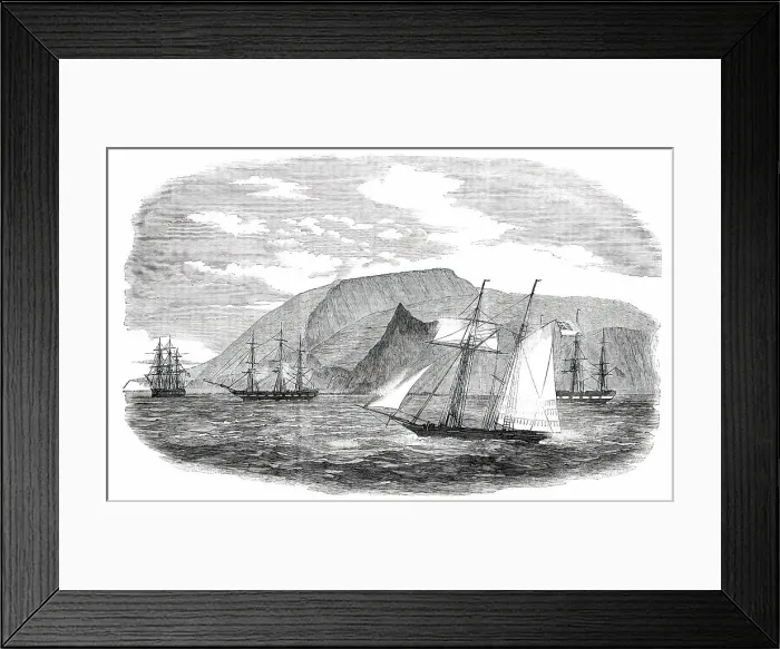 Framed Print : The Northernmost Chincha (Guano) Island, 1850. Creator: Unknown Framed Print : The Northernmost Chincha (Guano) Island, 1850. Creator: Unknown