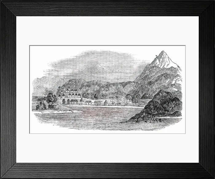 Framed Print : Tigre Island, 1850. Creator: Unknown Framed Print : Tigre Island, 1850. Creator: Unknown