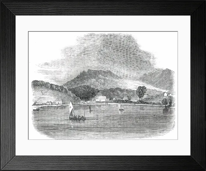 Framed Print : Maria Island, Van Diemen's Land, 1850. Creator: Unknown Framed Print : Maria Island, Van Diemen's Land, 1850. Creator: Unknown