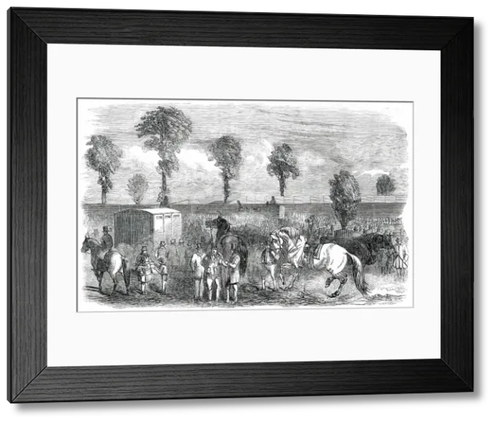 Framed Print : Royal Agricultural Society of England - Twelfth Annual Meeting and Exhibition, 1850. Creator: Unknown Framed Print : Royal Agricultural Society of England - Twelfth Annual Meeting and Exhibition, 1850. Creator: Unknown
