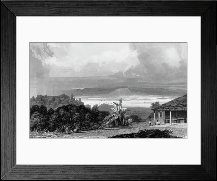 Framed Print : Pulo Penang, 1835. Creator: Unknown Framed Print : Pulo Penang, 1835. Creator: Unknown
