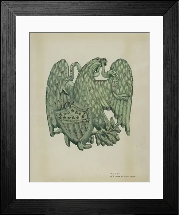 Framed Print : Wall Ornament, 1935 / 1942. Creator: Molly Bodenstein Framed Print : Wall Ornament, 1935 / 1942. Creator: Molly Bodenstein
