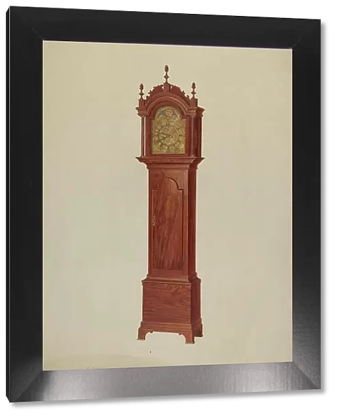 Tall Clock, c. 1939. Creator: Francis Borelli