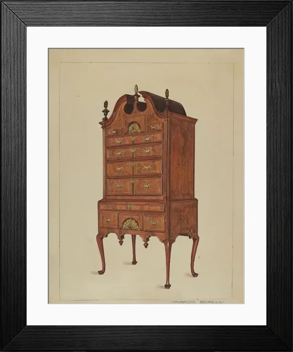 Framed Print : Highboy, 1936. Creator: Francis Borelli Framed Print : Highboy, 1936. Creator: Francis Borelli