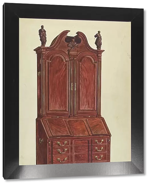 Cabinet-Top Desk, c. 1953. Creator: Francis Borelli