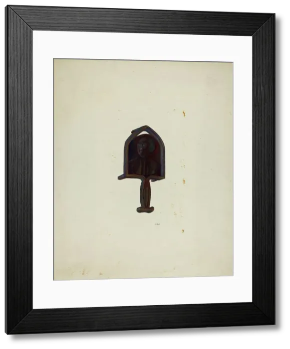 Framed Print : Trivet, c. 1940. Creator: Joseph L. Boyd Framed Print : Trivet, c. 1940. Creator: Joseph L. Boyd