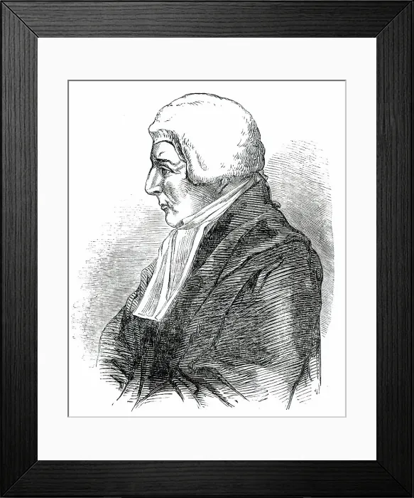 Framed Print : The late Sir Lancelot Shadwell, Vice-Chancellor of England, 1850. Creator: Unknown Framed Print : The late Sir Lancelot Shadwell, Vice-Chancellor of England, 1850. Creator: Unknown