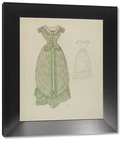 Dress, c. 1937. Creator: Joseph L. Boyd